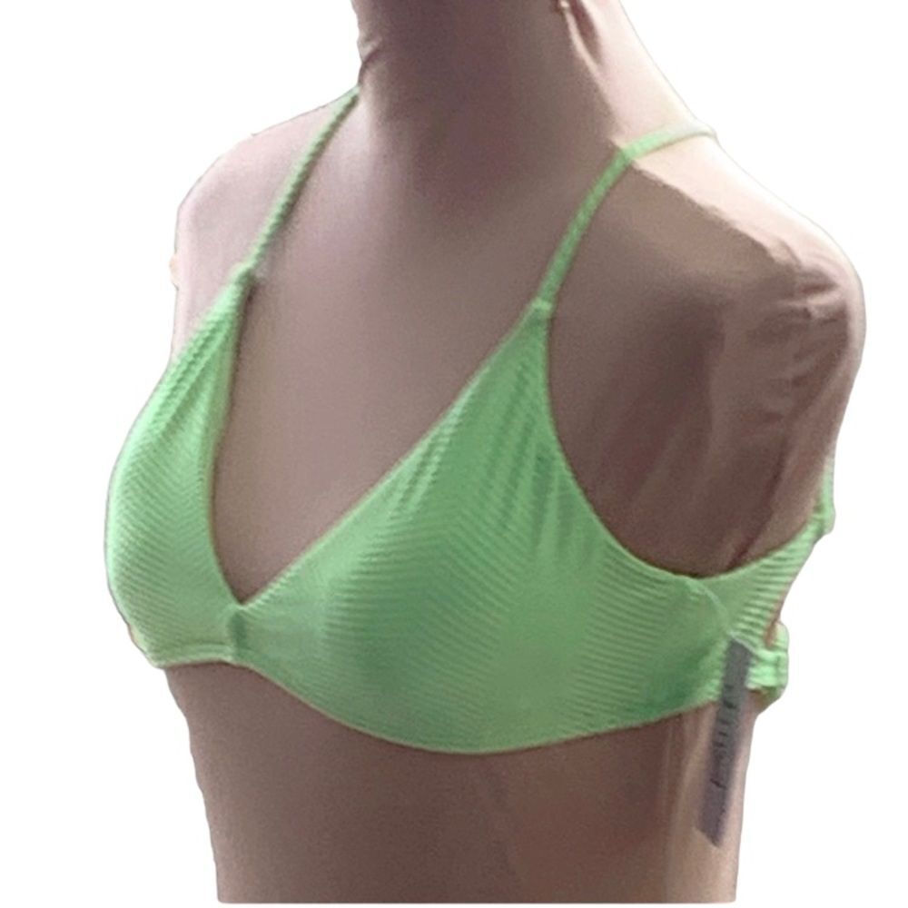 lime green bikini tops Sz S